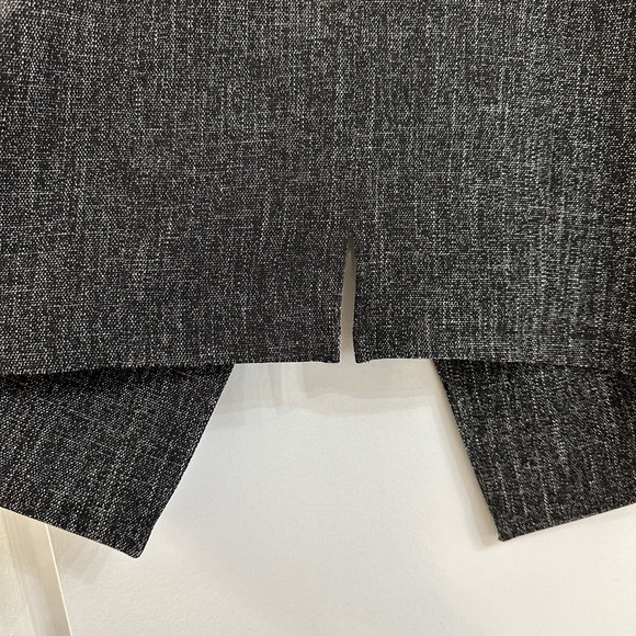 Cleo Petite Collarless Blazer - Size XL - Black/Grey/White - Zipper Pockets - Picture 7 of 8